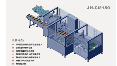 JH-CM180全自動裝盒機